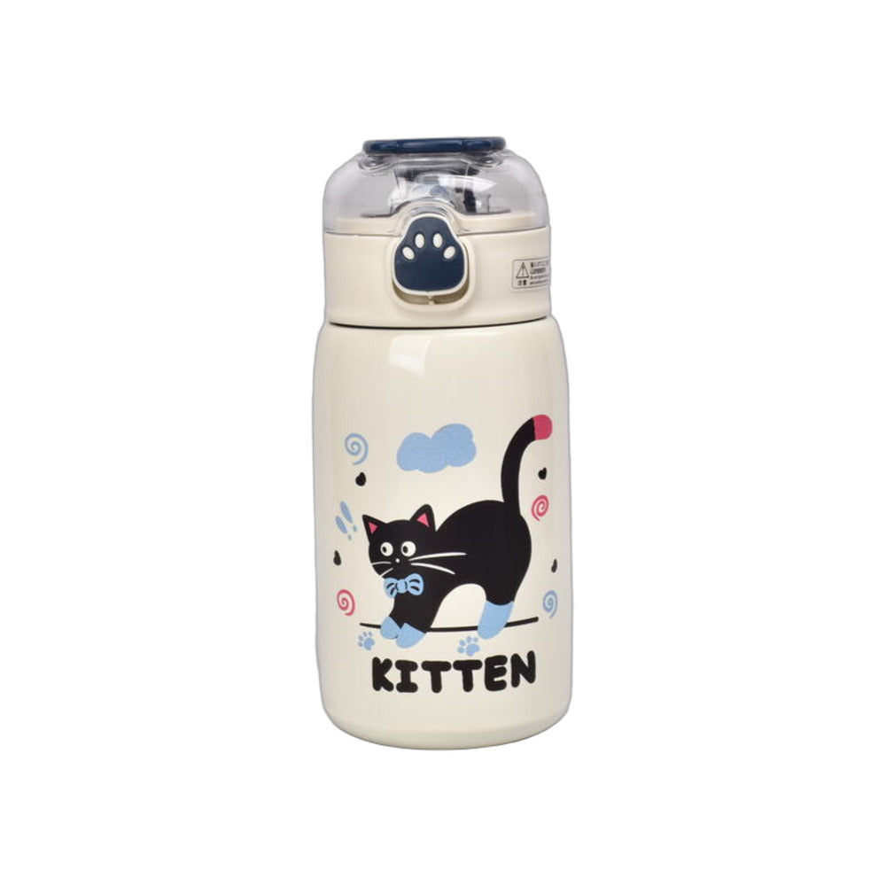 termo acero inoxidable 400ml gatos dim: 7x7x17