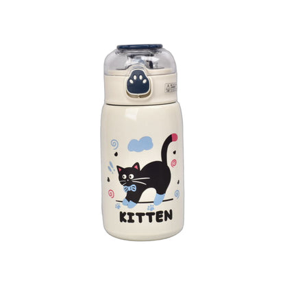 TERMO ACERO INOXIDABLE 400ML GATOS DIM: 7X7X17