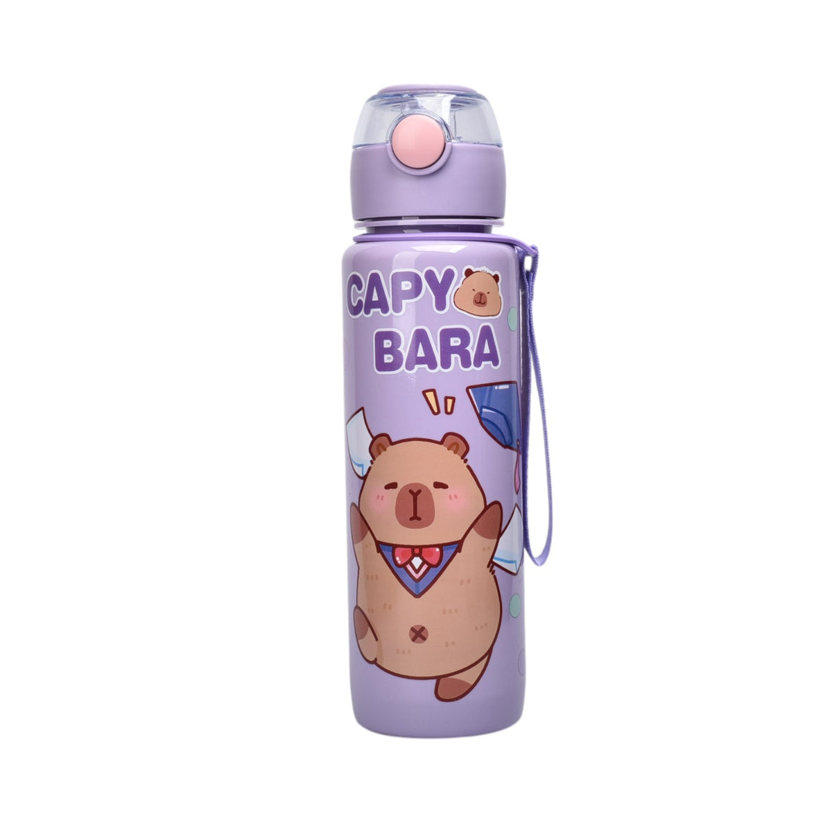 botella de agua 800ml capybara dim:7x26x7