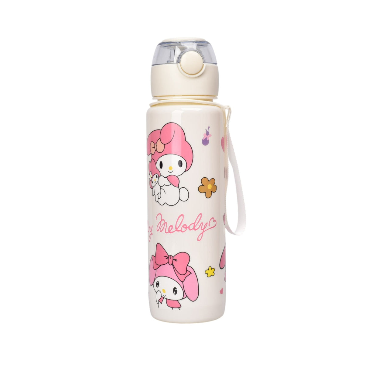 botella de agua 700ml personaje dim:7x7x25