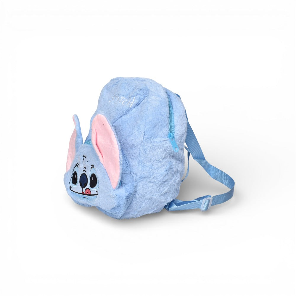 maleta morral personaje peluche poliester dim:23x19x10