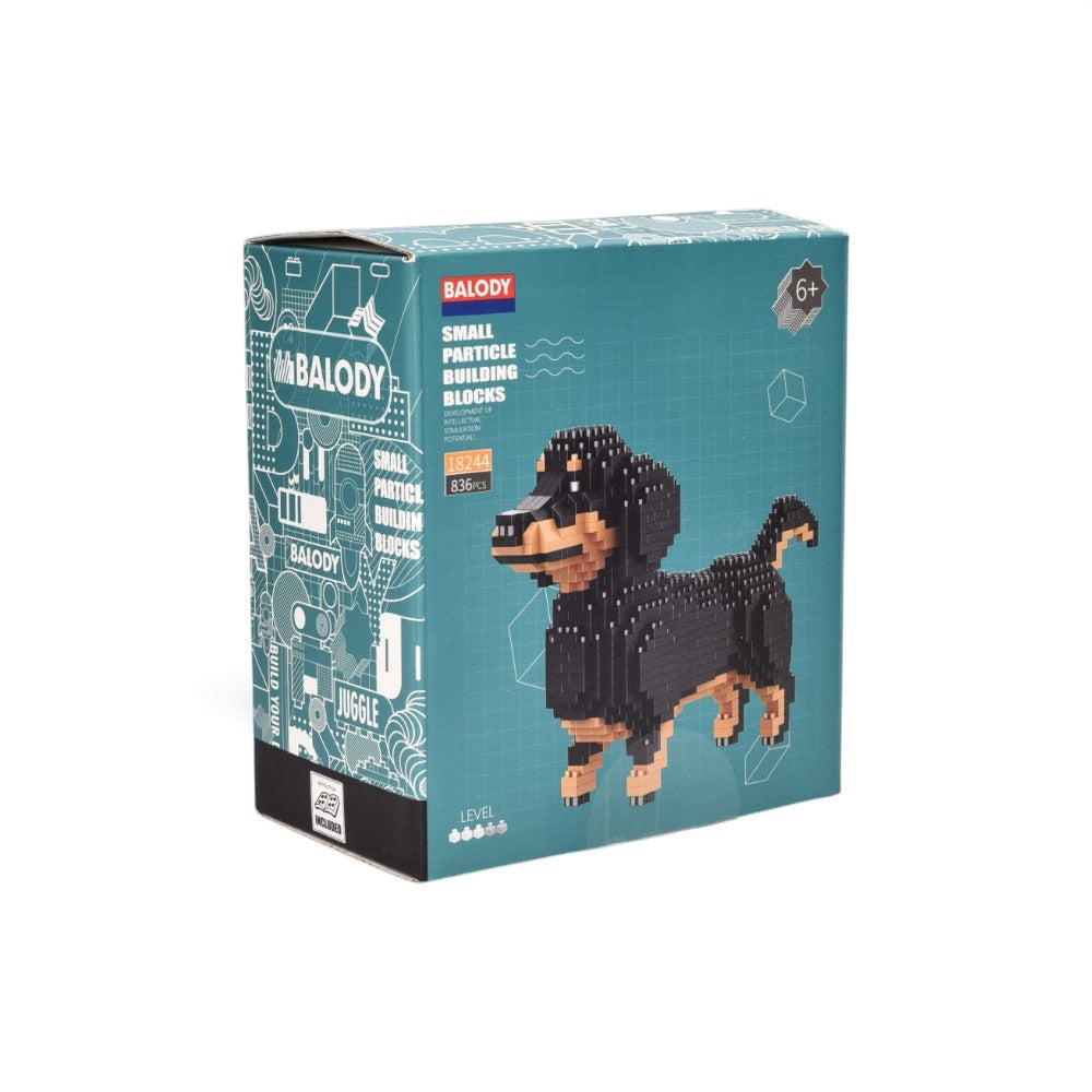 juguete armable coleccionable perro dim: 13.5*15*8