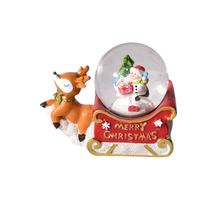 BOLA DE NIEVE ADORNO DE NAVIDAD