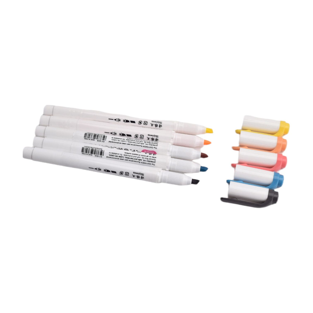 resaltador *5pcs dim:6*14.3cm