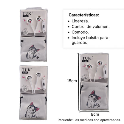 AUDIFONO  PLASTICO DIM:15*7.5CM (M976)