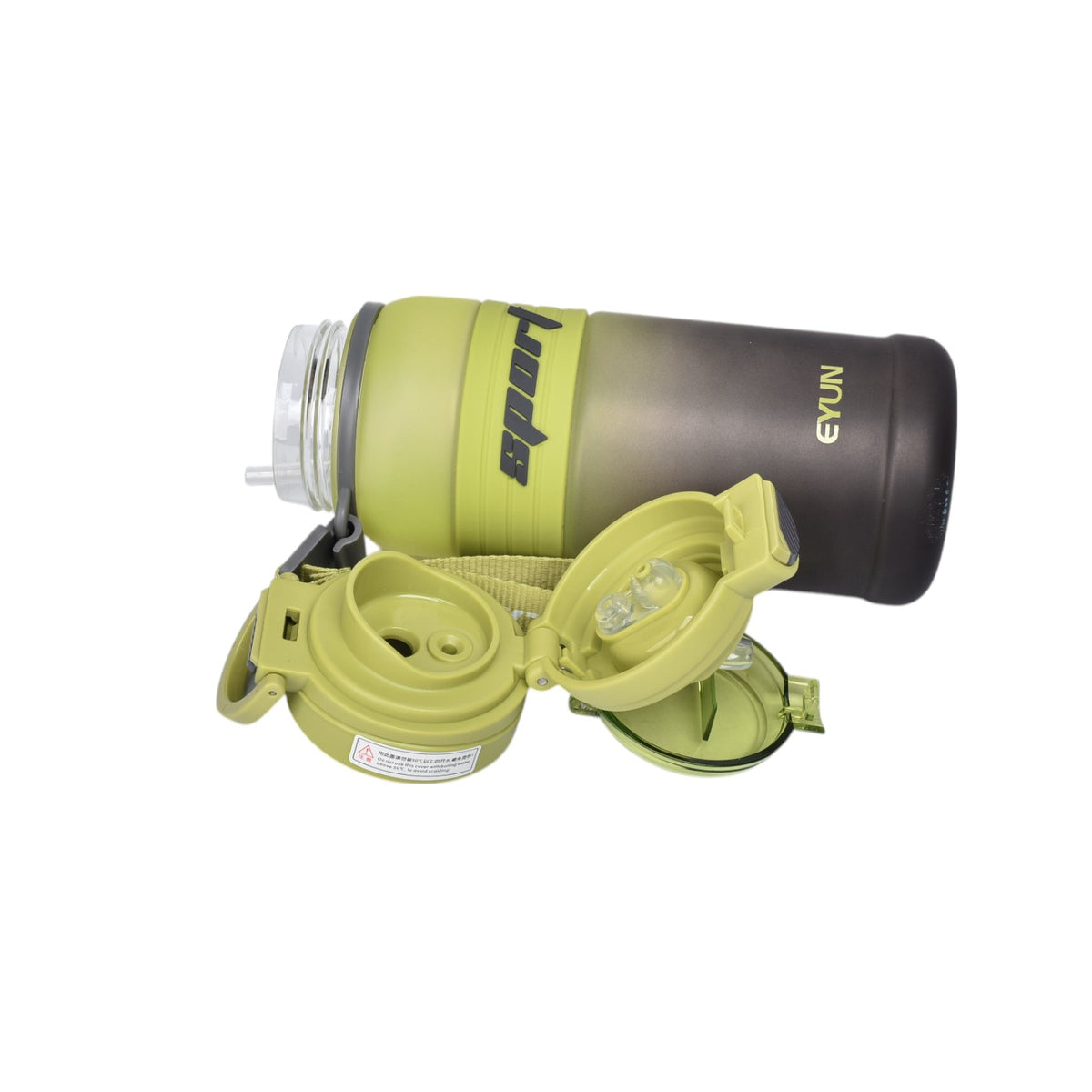 botella de agua 750ml plastica dim:8x8x23