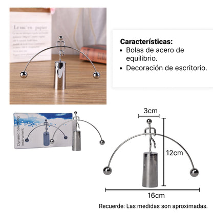 ADORNO DE ESCRITORIO BALANCE METAL