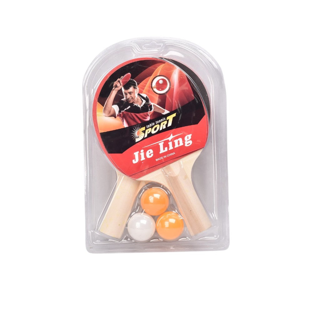 set de raqueta y pelotas de ping pong dim: 19*4*30cm