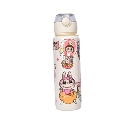 BOTELLA DE AGUA 700ML PERSONAJE DIM:6X6X25