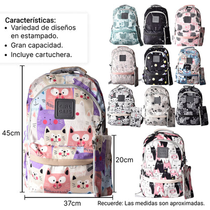 MALETA MORRAL  EN POLIESTER CON CARTUCHERA