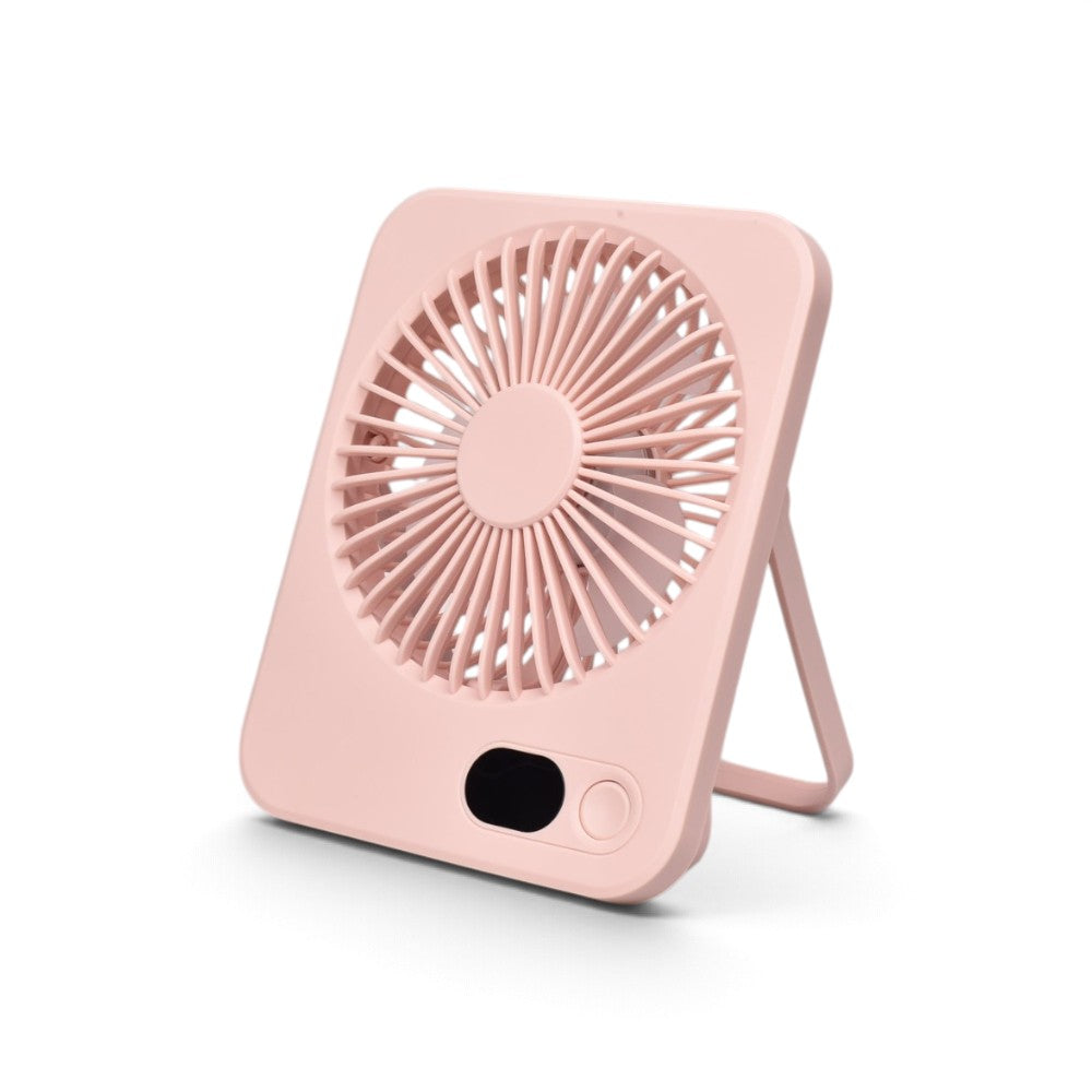 ventilador con cabel usb recargable dim:13x16cm