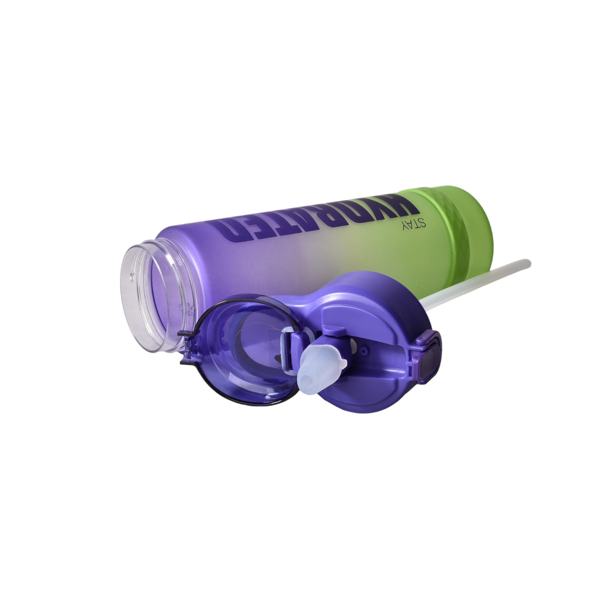 botella de agua plastica de 900ml dim:7x7x27cm