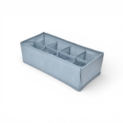 ORGANIZADOR DE ROPA CON 8 DIVISIONES FIBRA POLIESTER DIM:32X15X10
