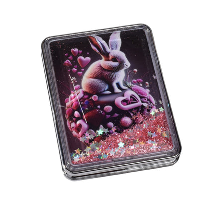 ESPEJO PLASTICO CUADRADO CARTERA DIM:6CM
