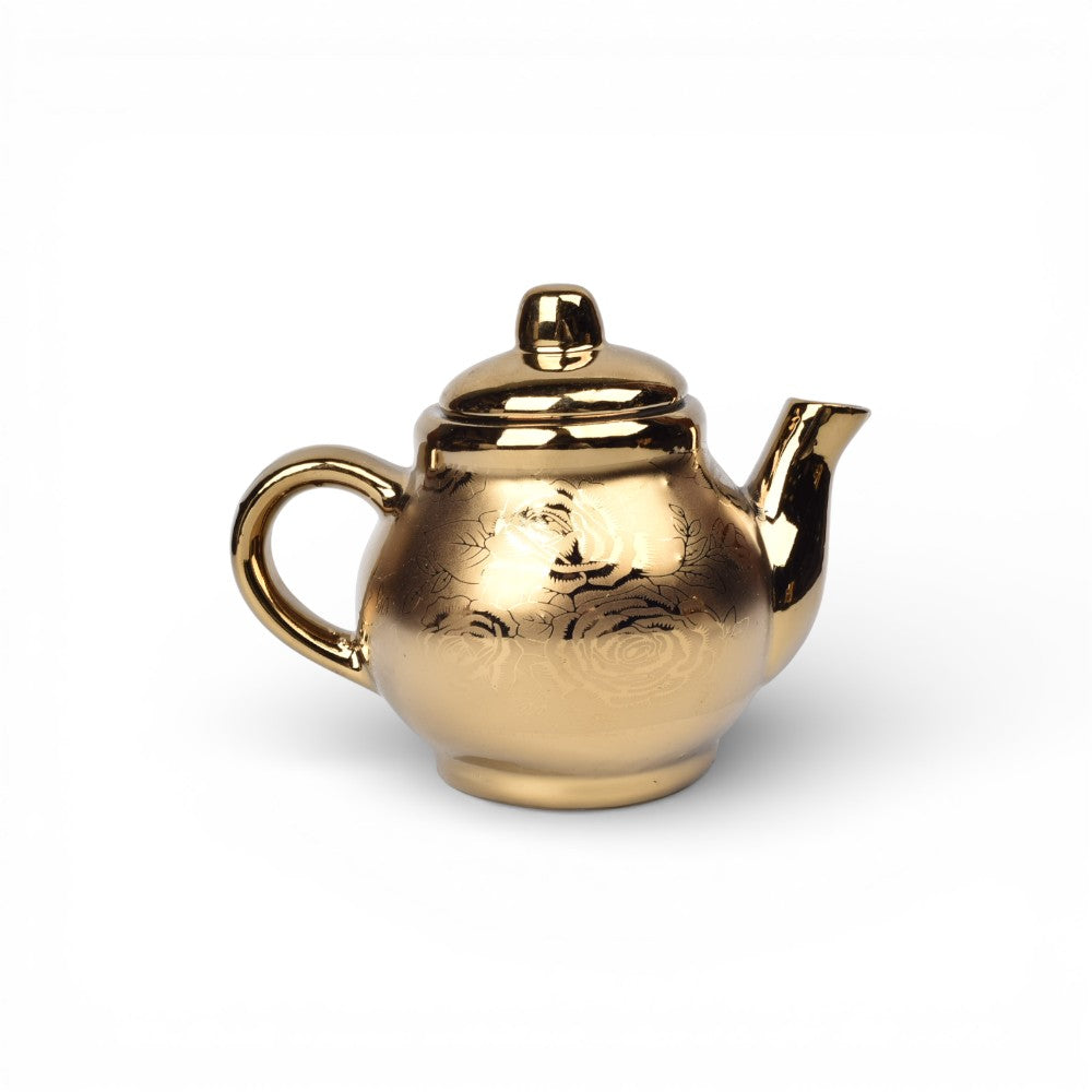 set pocillos 4pcs con base color dorado 90ml dim:5x5x6
