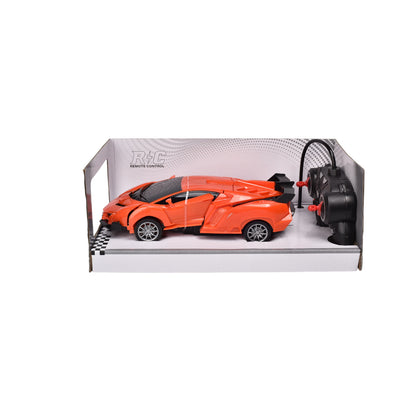 JUGUETE CARRO CON CONTROL REMOTO PLASTICO DIM:30X16X12