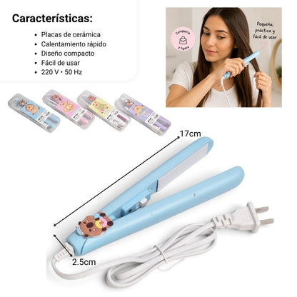 PLANCHA CABELLO DIM:17.5X2.5CM