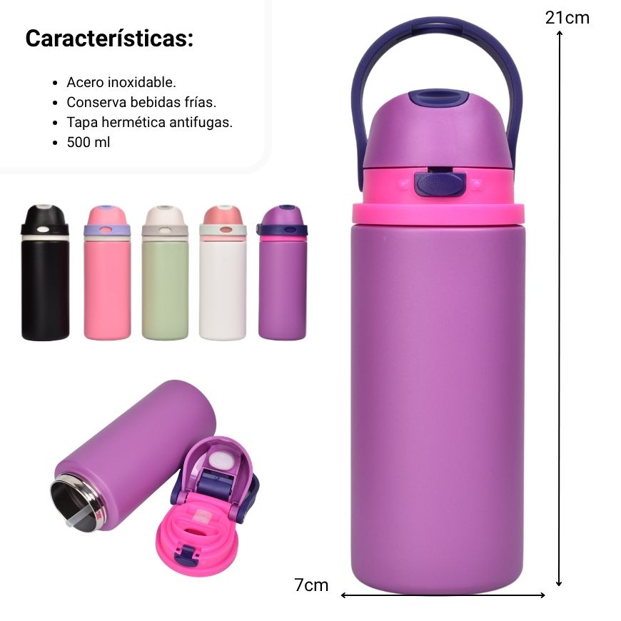 termo acero inoxidable 500ml