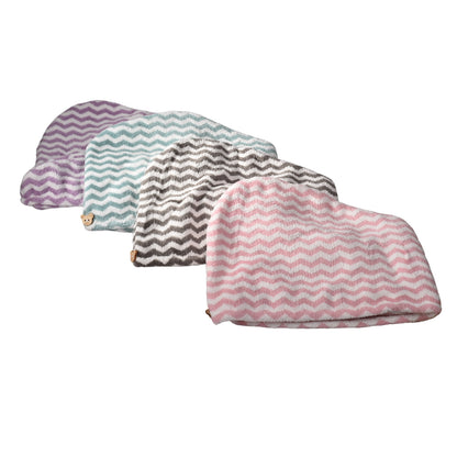 GORRO MICROFIBRA PARA SECAR EL CABELLO