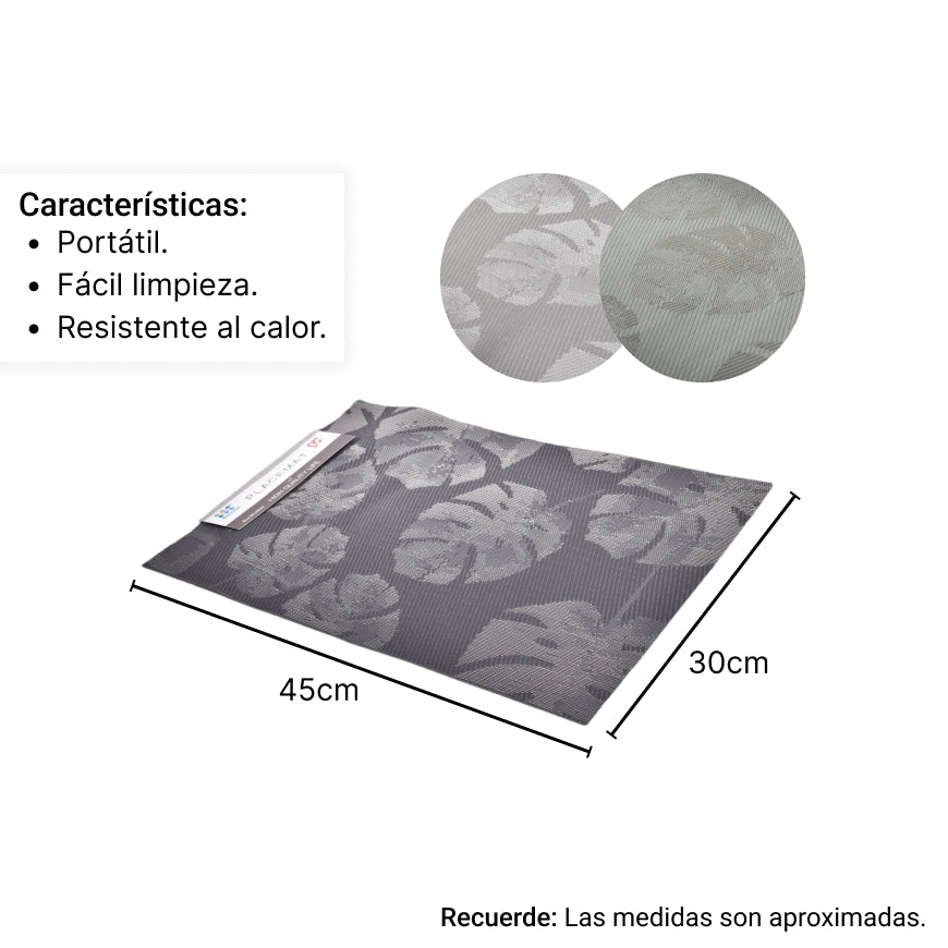 individuales comedor hogar mesa dim: 30*45