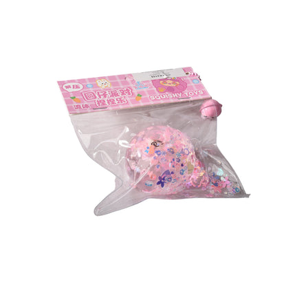 SQUISHY FORMA REDONDA ANTI ESTRES ELASTICO CAUCHO DIM:6CM