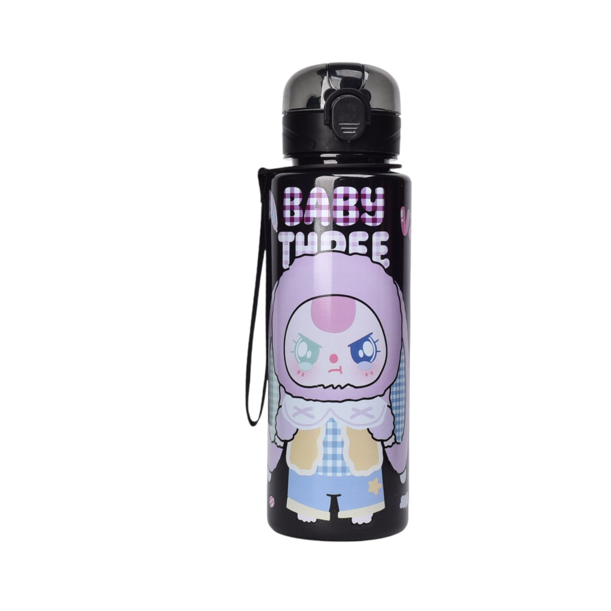 botella de agua 700ml plastica dim:7x7x23