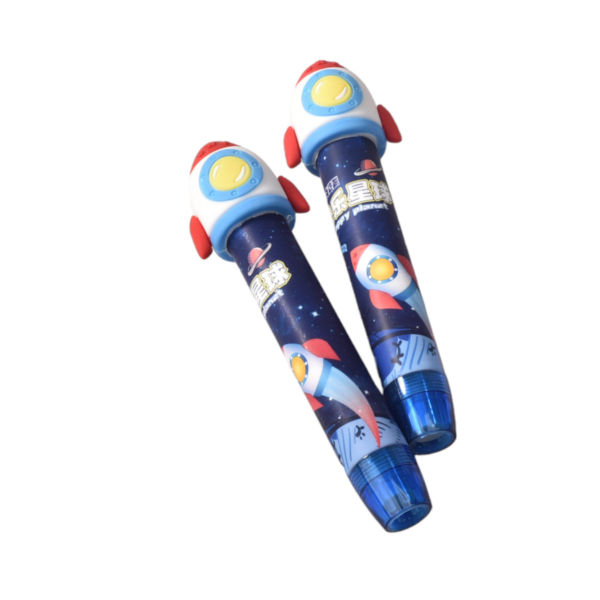 borrador lapiz forma nave espacial dim:13x3