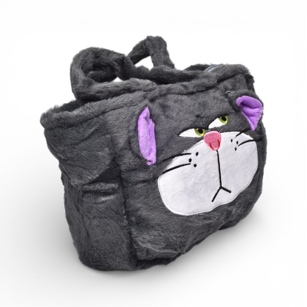 bolso cartera personaje poliester peluche dim:30x18x8