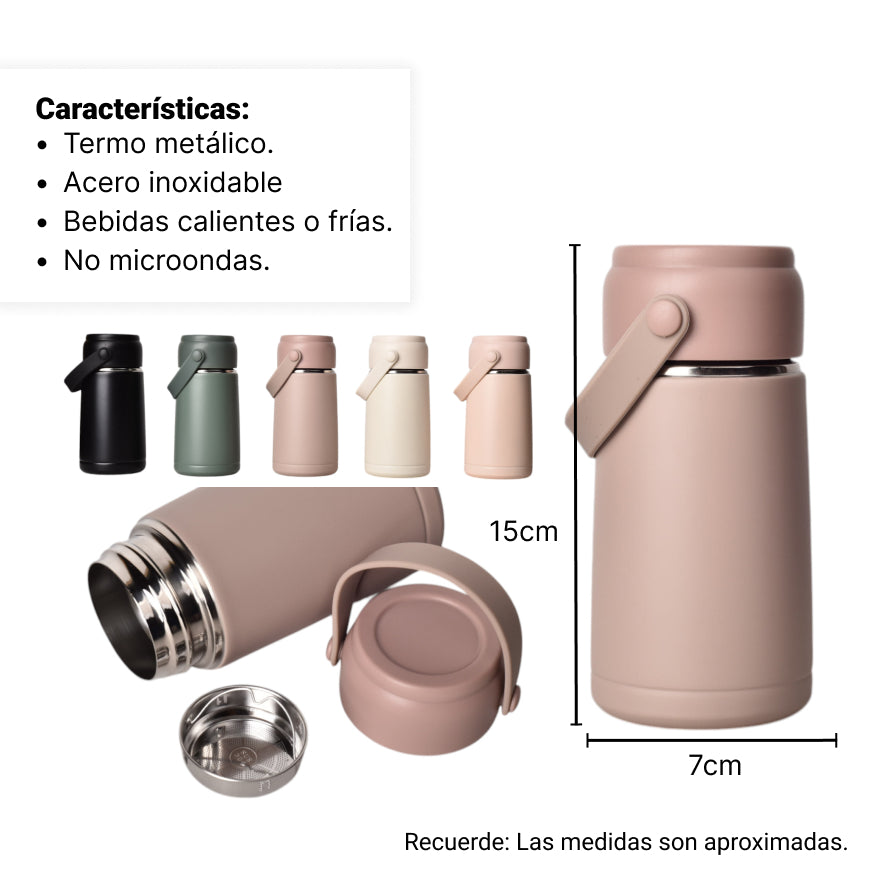 termo acero inoxidable 300ml