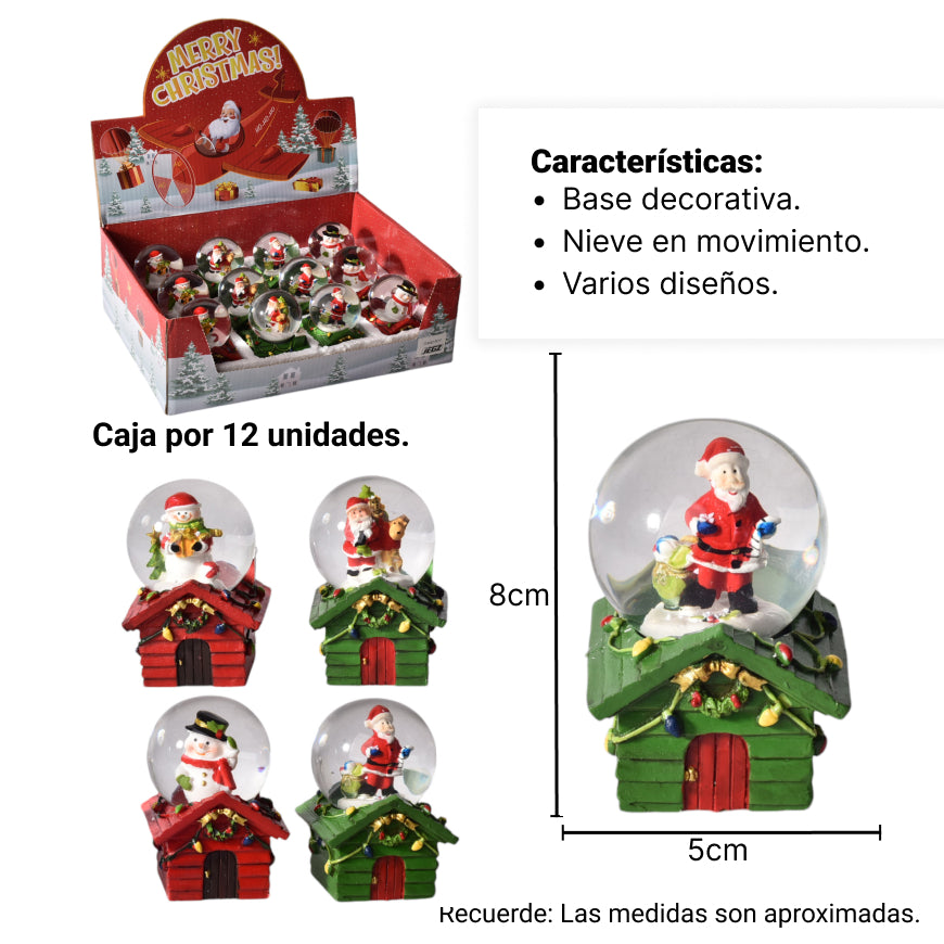 bola de nieve adorno de navidad