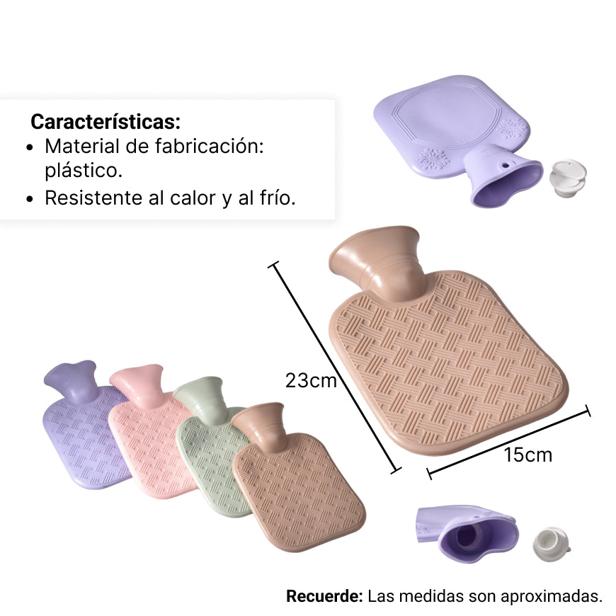 bolsa de agua caliente bolsa termica colicos 800ml