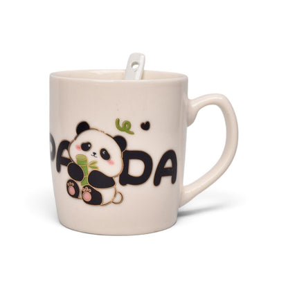 POCILLO SET CERAMICA CON CUCHARA 210ML