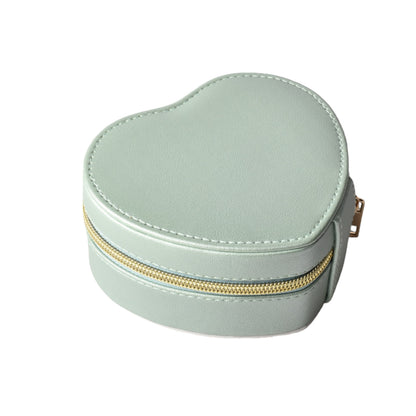 JOYERO FORMA DE CORAZON ORGANIZADOR CAJA ESTUCHE SINTETICO