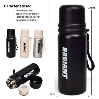 TERMO ACERO INOXIDABLE  550ML