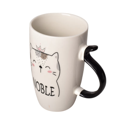 MUG POCILLO CERAMICA DISEÑO DE GATOS 450ML DIM:8X8X12