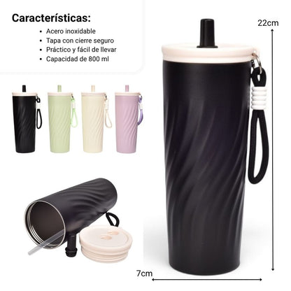 TERMO ACERO INOXIDABLE 800ML