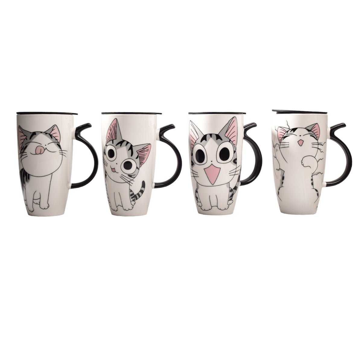 pocillo grande ceramica mug con tapa