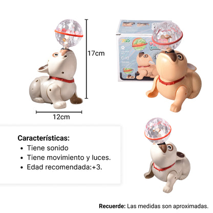 PERRO PARA NIÑOS CON LUCES SONIDO Y MOVIMIENTO (008-998A-1)