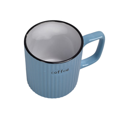 MUG POCILLO CERAMICA DIFERENTES COLORES 300ML DIM:8X8X9