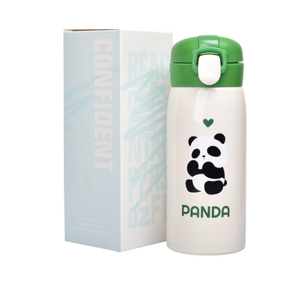 TERMO ACERO INOXIDABLE 350ML ANIMALES DIM:6X6X18