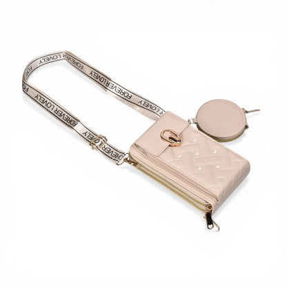 BOLSO PARA DAMA SINTETICO CON MONEDERO DIM: 11X18X7