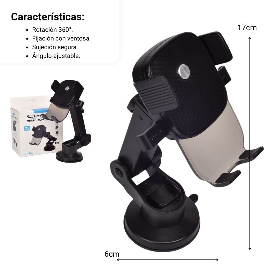 soporte plegable para celular dim:6x8x17cm