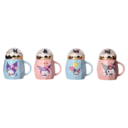 MUG POCILLO KUROMI PERSONAJE 420ML DIM:8X8X13