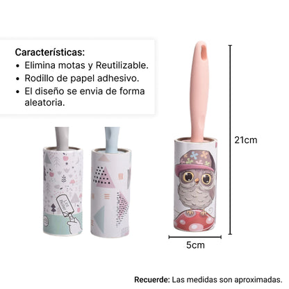 QUITAPELUSAS ROLLO CINTA  DIM:10CM
