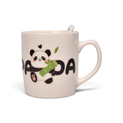 POCILLO SET CERAMICA CON CUCHARA 210ML