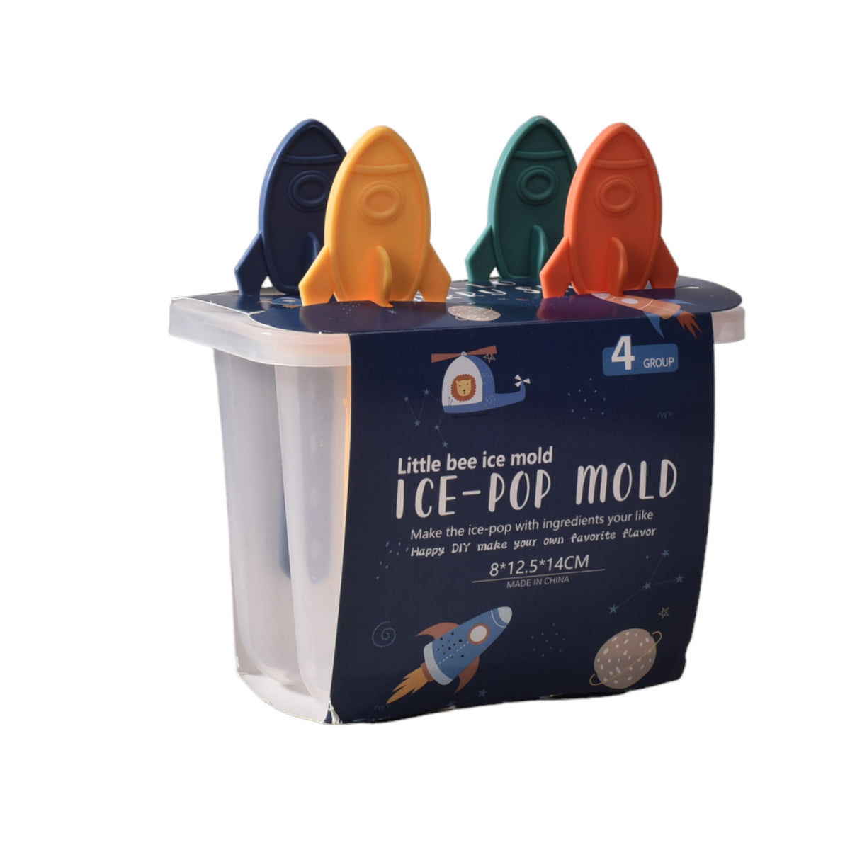 molde para helados nave dim:12x7x13