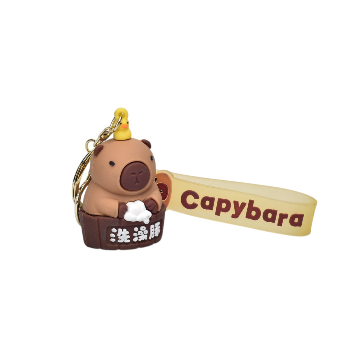 llavero silicona capybara dim:5