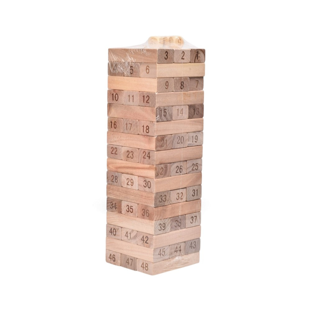 juego de mesa torre de bloques dim: 7.5*2.5*1.5cm