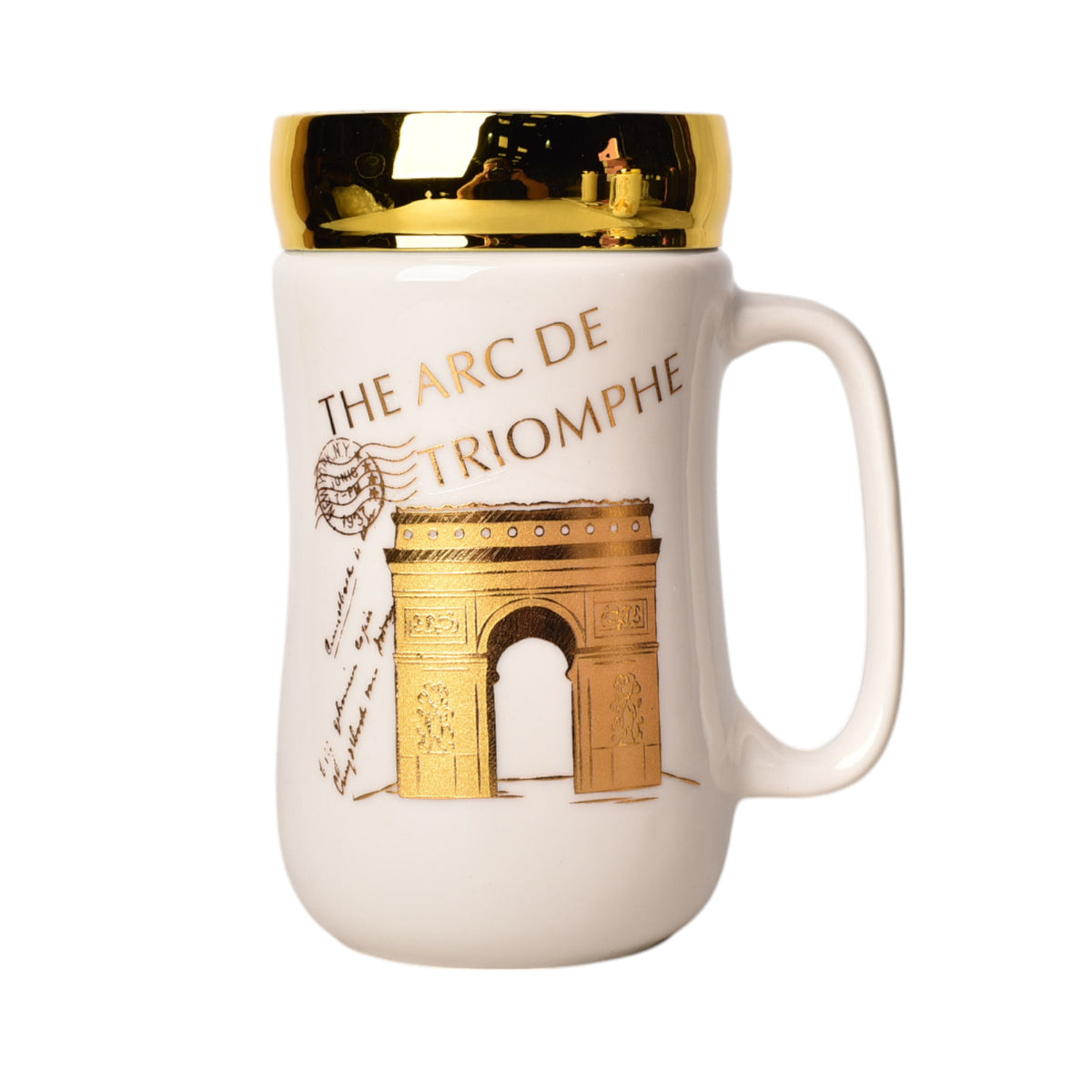 mug pocillo ceramica con tapa diferentes diseños 440ml dim:8