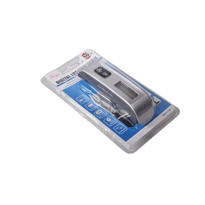 BASCULA BALANZA PESA PORTATIL DE PLASTICO COLOR PLATEADO